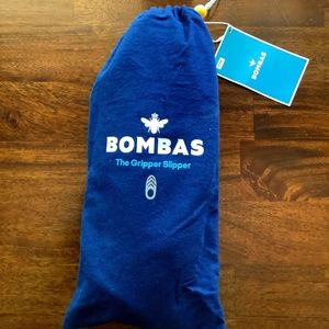 Men’s Bombas Gripper Slippers Navy Size XL
